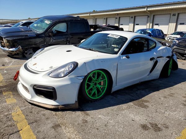 2016 PORSCHE CAYMAN — Front 3/4