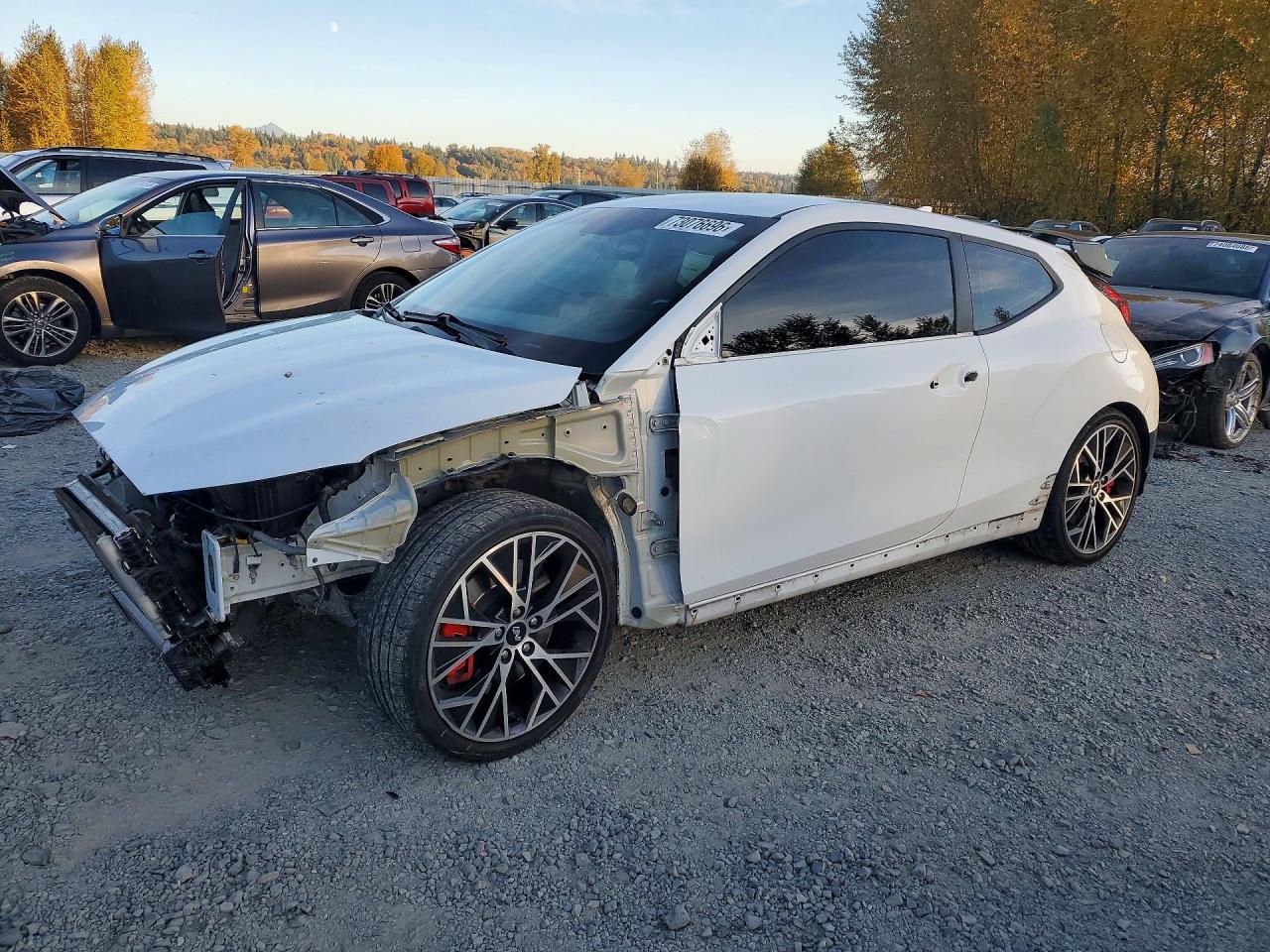 2020 HYUNDAI VELOSTER — Front 3/4