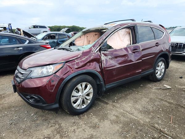2014 HONDA CRV EX-L — Front 3/4