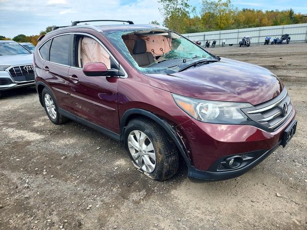 2014 HONDA CRV EX-L — Passenger 3/4