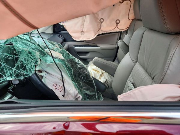 2014 HONDA CRV EX-L — DENT