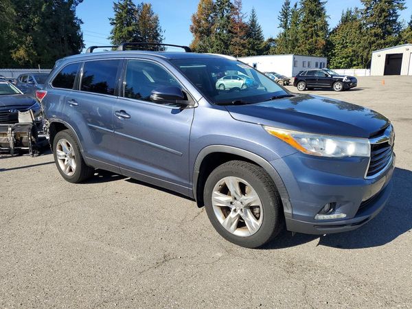 2014 TOYOTA HIGHLANDER Base/Hybrid — Passenger 3/4