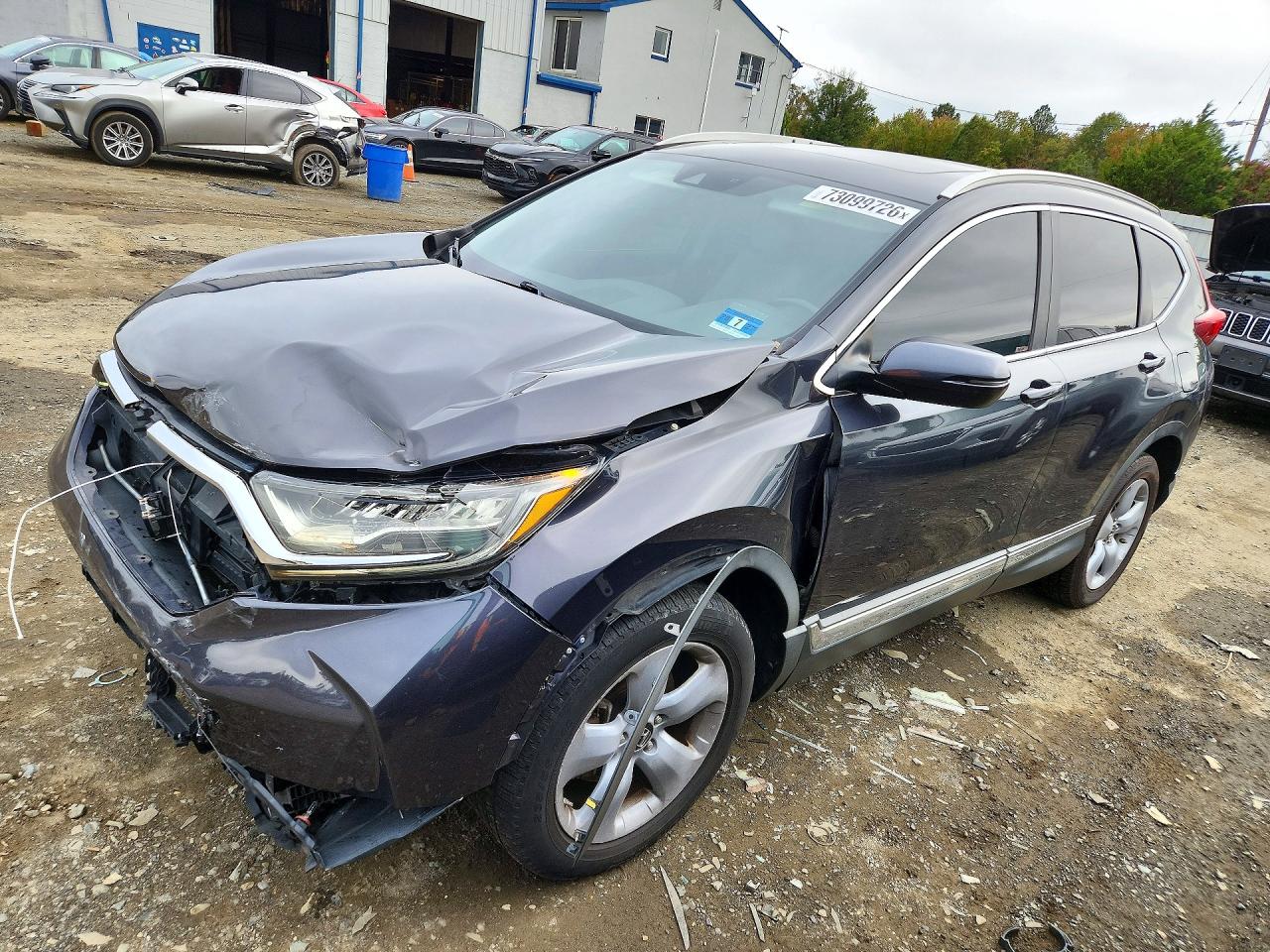 2017 HONDA CRV Touring — Front 3/4
