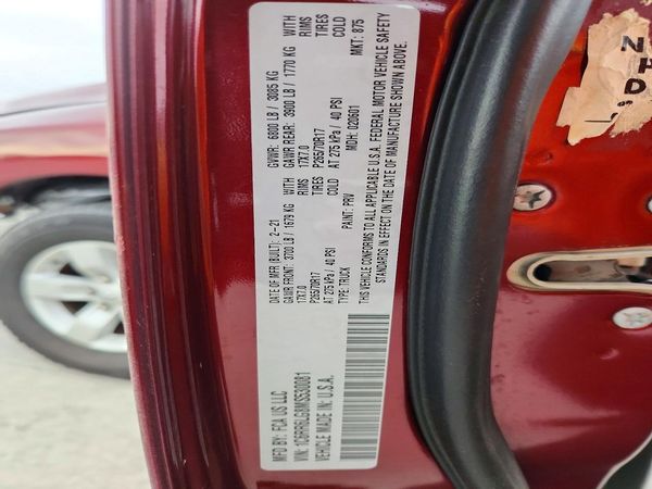 2021 RAM 1500 CLASSIC — VINS