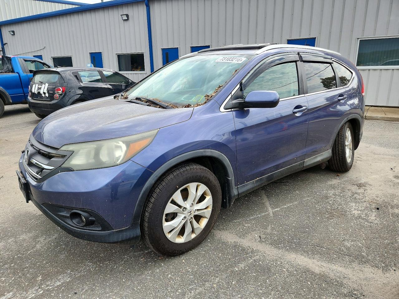 2013 HONDA CRV EX-L — Front 3/4