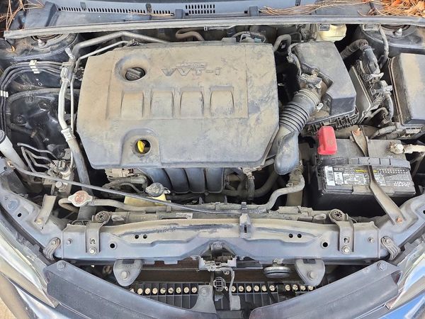 2017 TOYOTA COROLLA — Engine bay