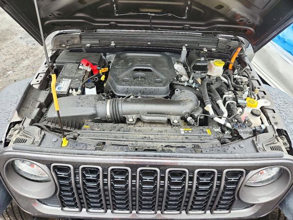 2024 JEEP WRANGLER 4XE — Engine bay