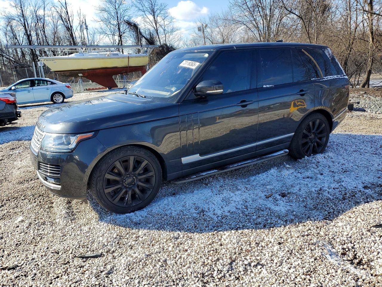 2017 LAND ROVER RANGEROVER HSE — Front 3/4