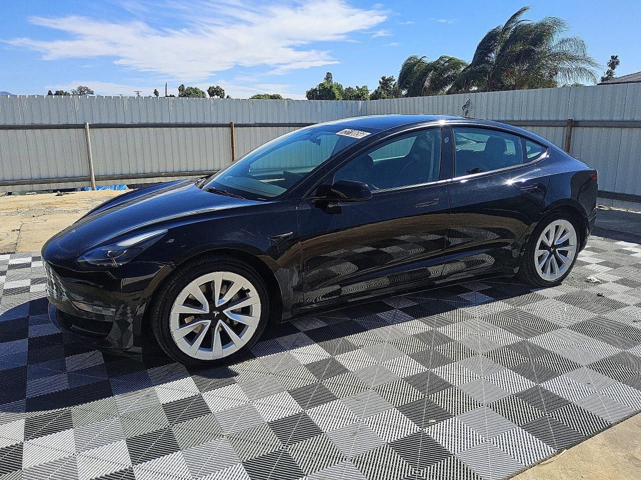 2022 TESLA MODEL 3 — Front 3/4