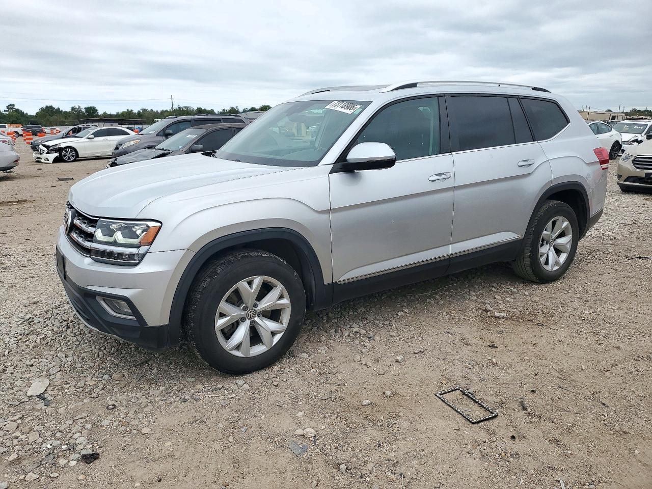 2018 VOLKSWAGEN ATLAS SEL — Front 3/4