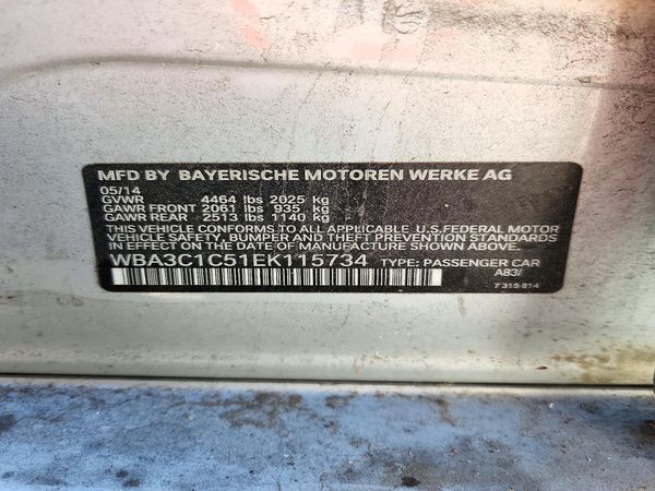 2014 BMW 328 — VINS