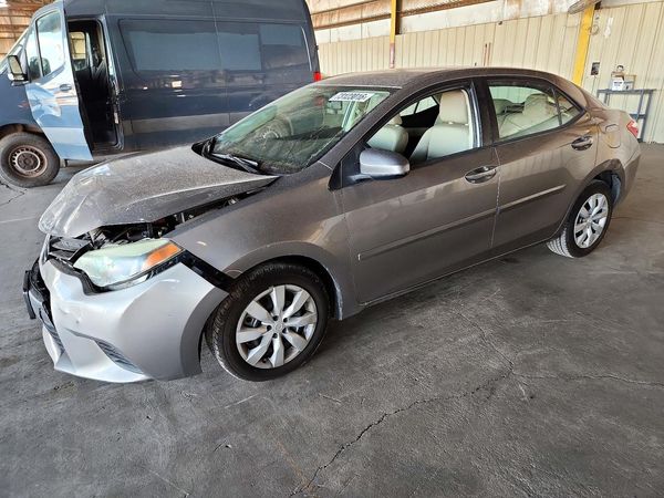 2014 TOYOTA COROLLA L/LE — Front 3/4