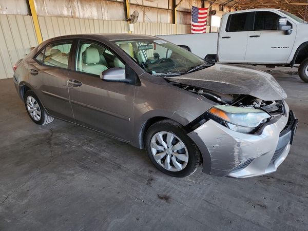 2014 TOYOTA COROLLA L/LE — Passenger 3/4