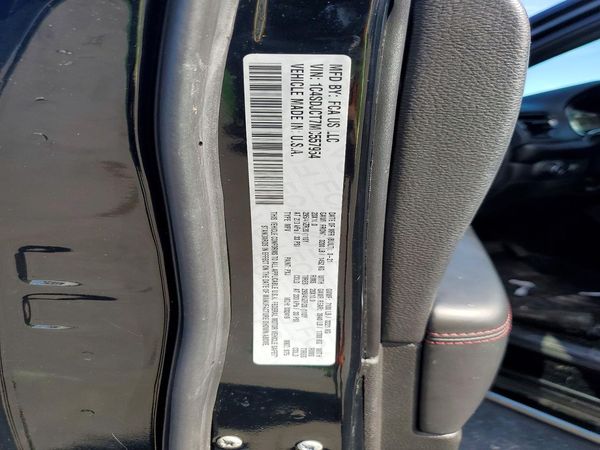 2021 DODGE DURANGO R/T — VINS