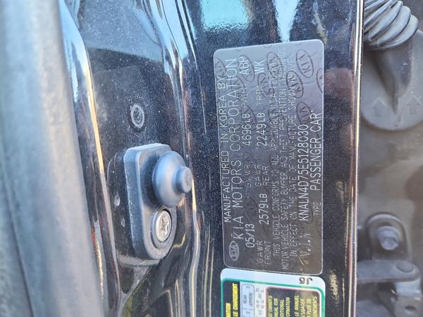 2014 KIA CADENZA EX — VINS