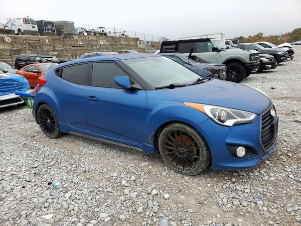 2016 HYUNDAI VELOSTER — Passenger 3/4