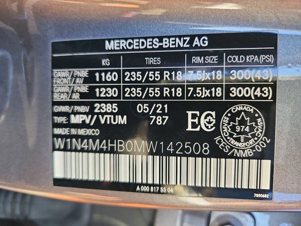 2021 MERCEDES-BENZ GLB