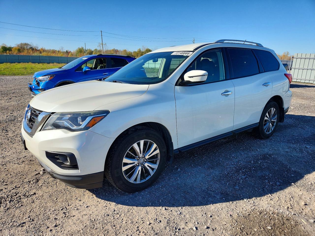 2018 NISSAN PATHFINDER — Front 3/4