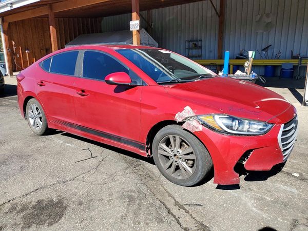 2017 HYUNDAI ELANTRA — Passenger 3/4