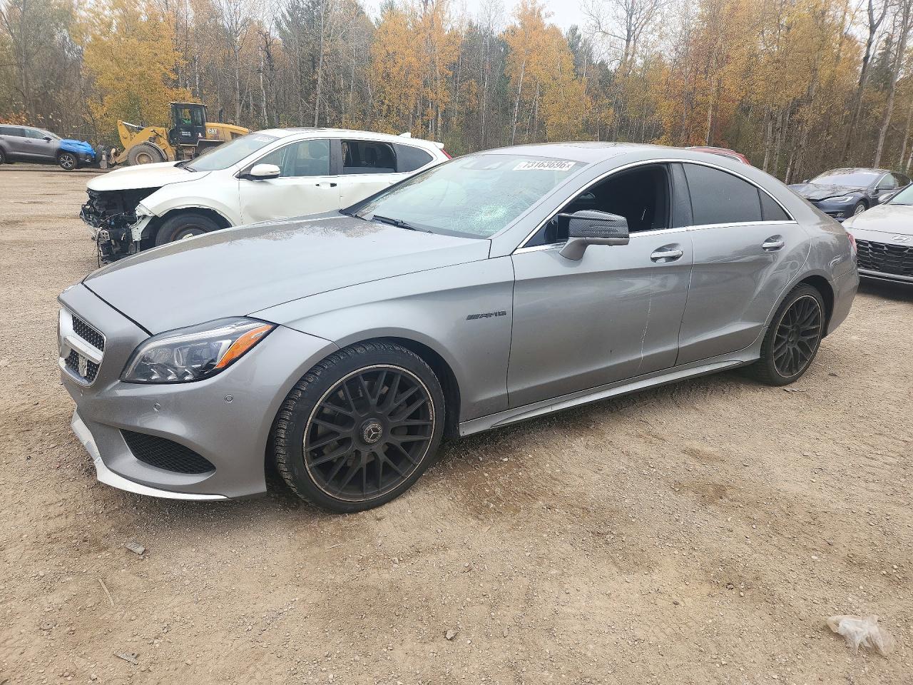 2015 MERCEDES-BENZ CLS CLS400 — Front 3/4