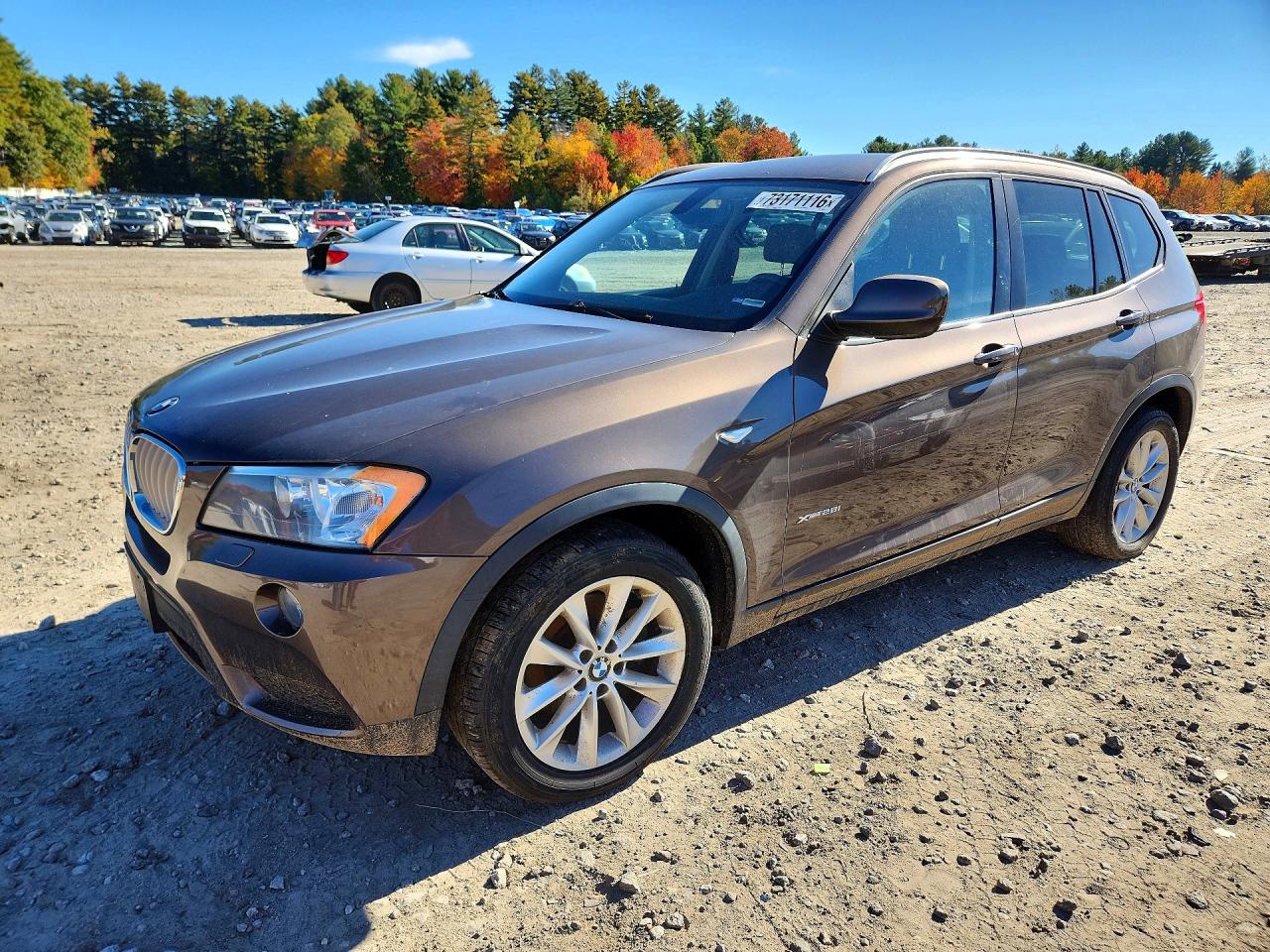 2013 BMW X3 xDrive28i — Front 3/4