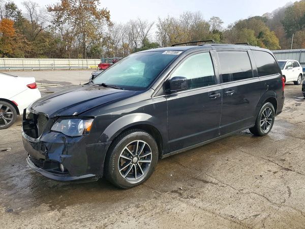 2018 DODGE GRAND CARAVAN GT (US), GT FWD (Can) — Front 3/4