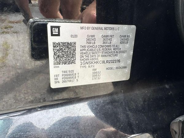 2020 CHEVROLET SUBURBAN
