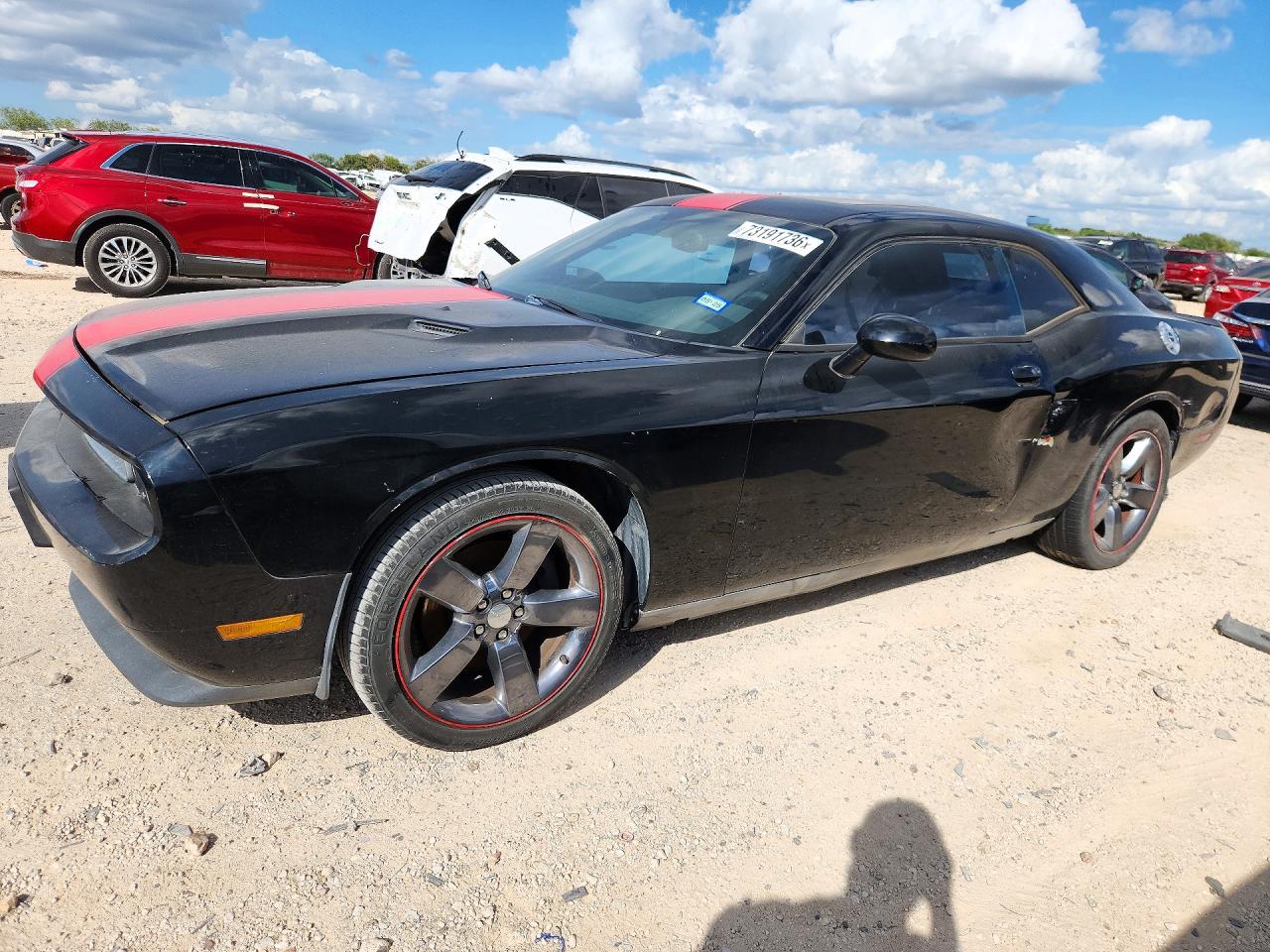 2013 DODGE CHALLENGER Base — Front 3/4