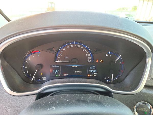 2016 CADILLAC SRX Standard — ODOM