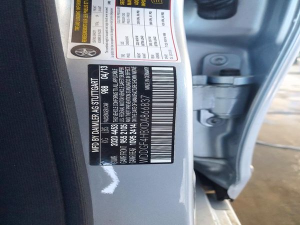 2013 MERCEDES-BENZ C C250 — VINS