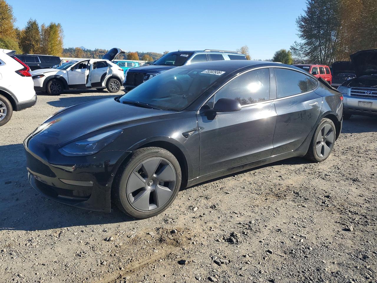 2022 TESLA MDL 3 — Front 3/4