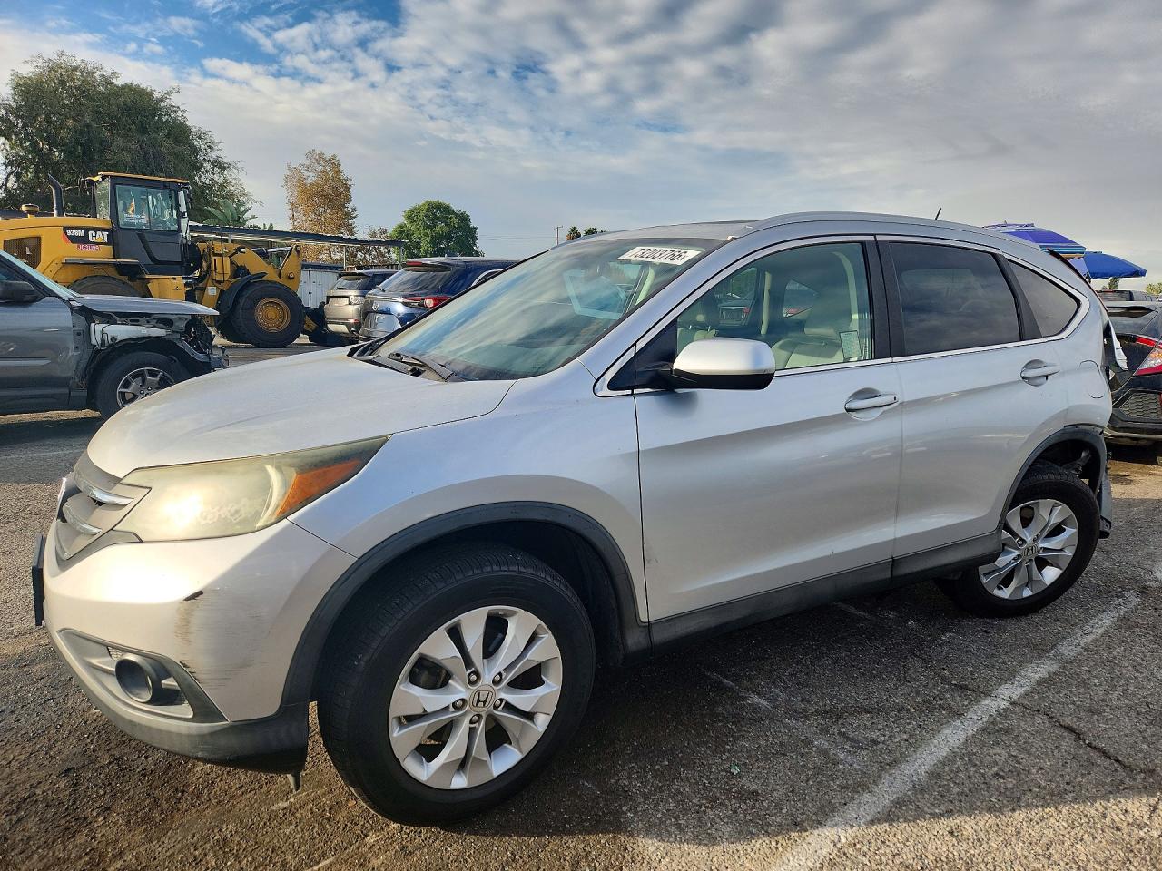 2014 HONDA CRV EX-L — Front 3/4