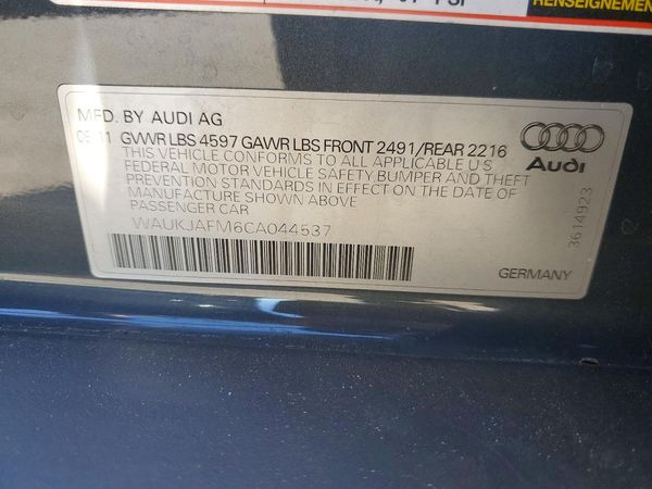 2012 AUDI A3
