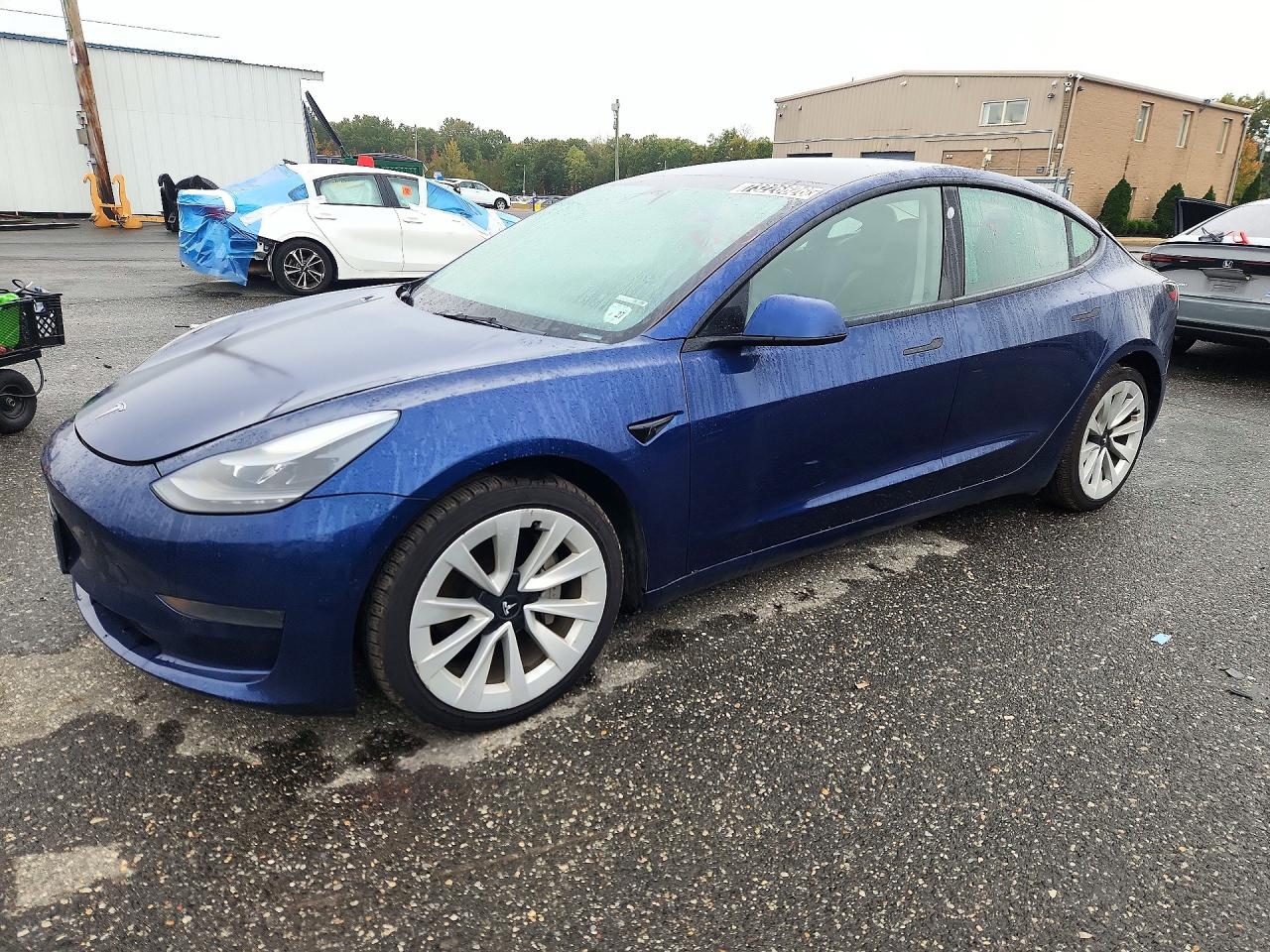 2022 TESLA MODEL 3 — Front 3/4