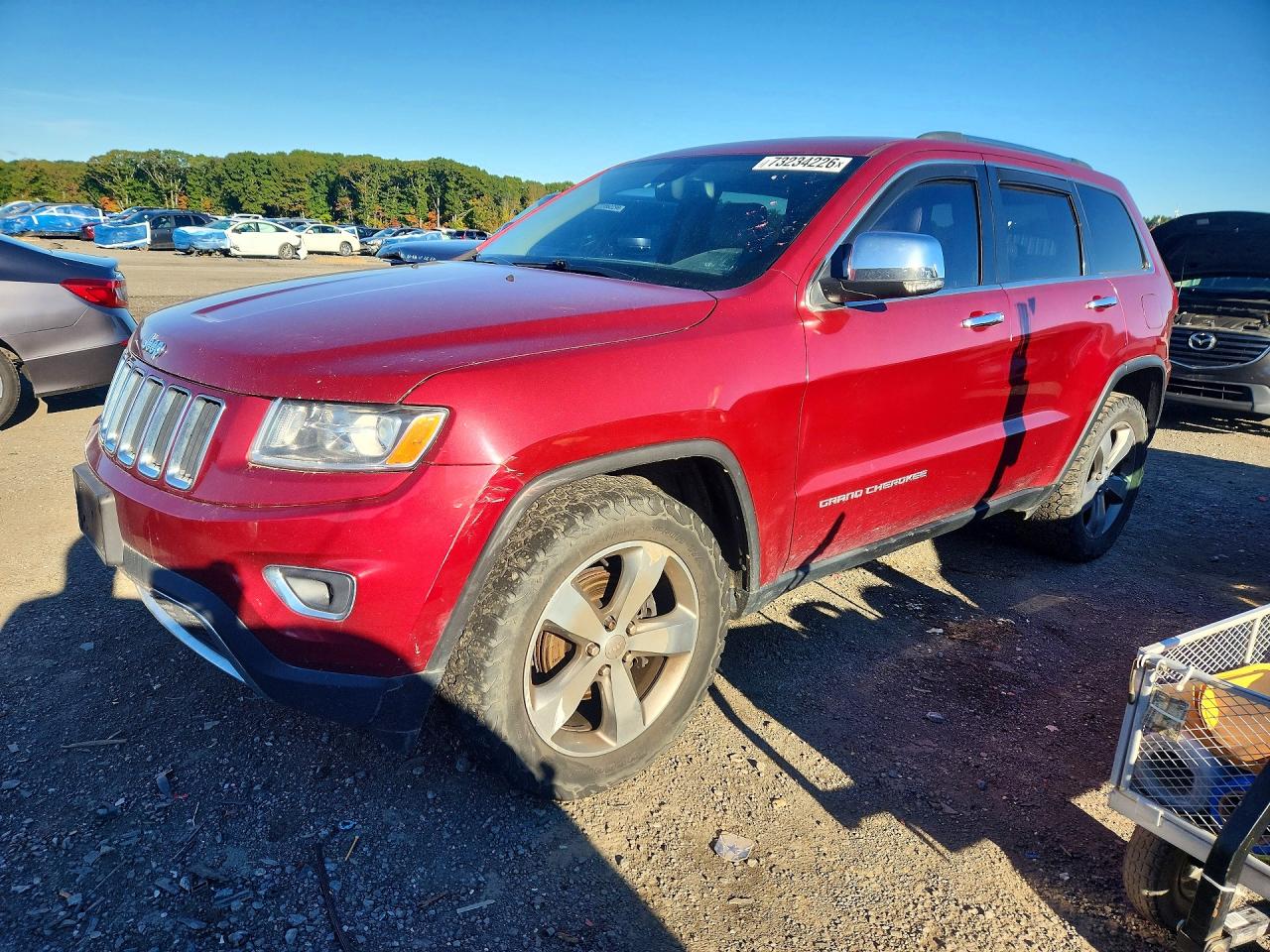2014 JEEP CHEROKEE Limited — Front 3/4