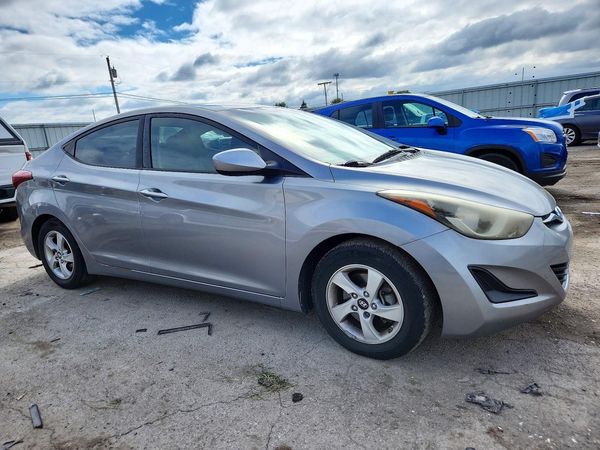 2014 HYUNDAI ELANTRA GLS (Middle) — Passenger 3/4