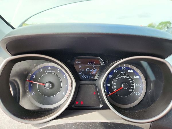 2014 HYUNDAI ELANTRA GLS (Middle) — ODOM