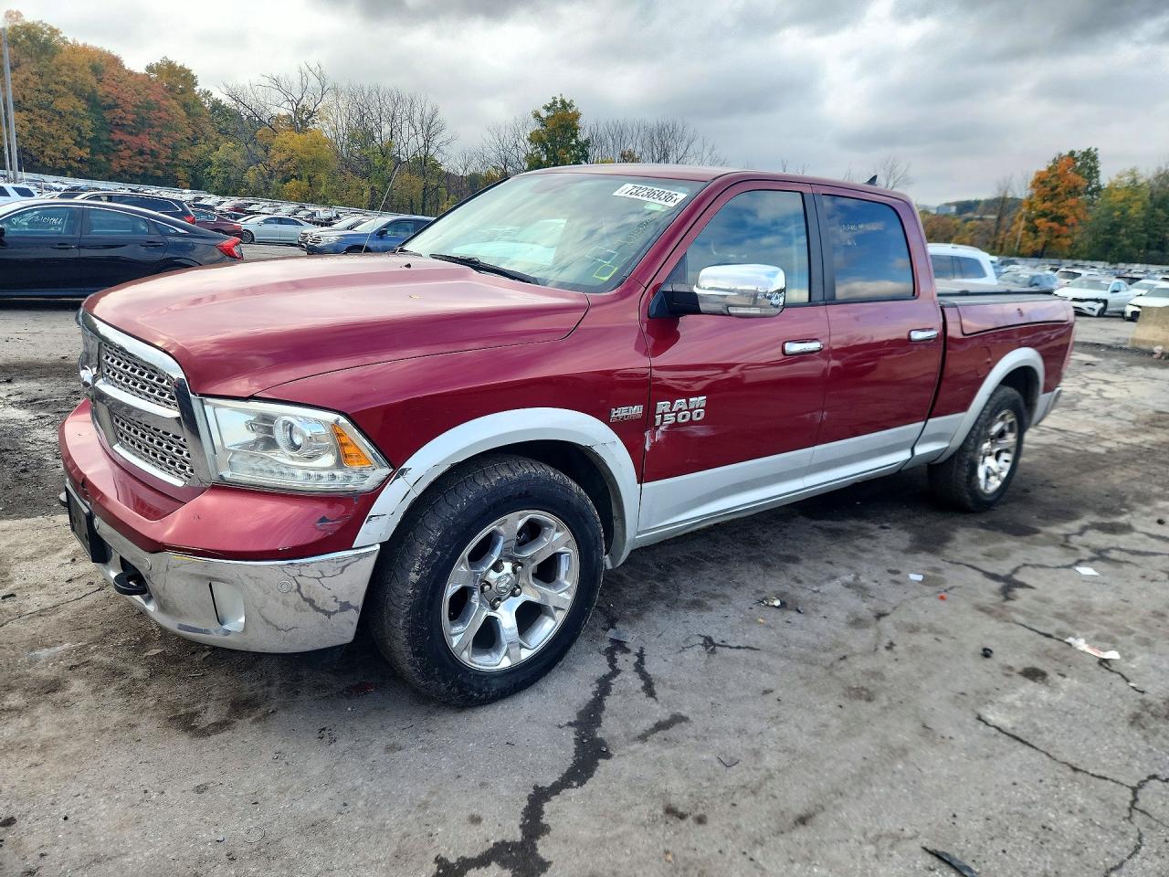 2014 RAM 1500 Laramie — Front 3/4