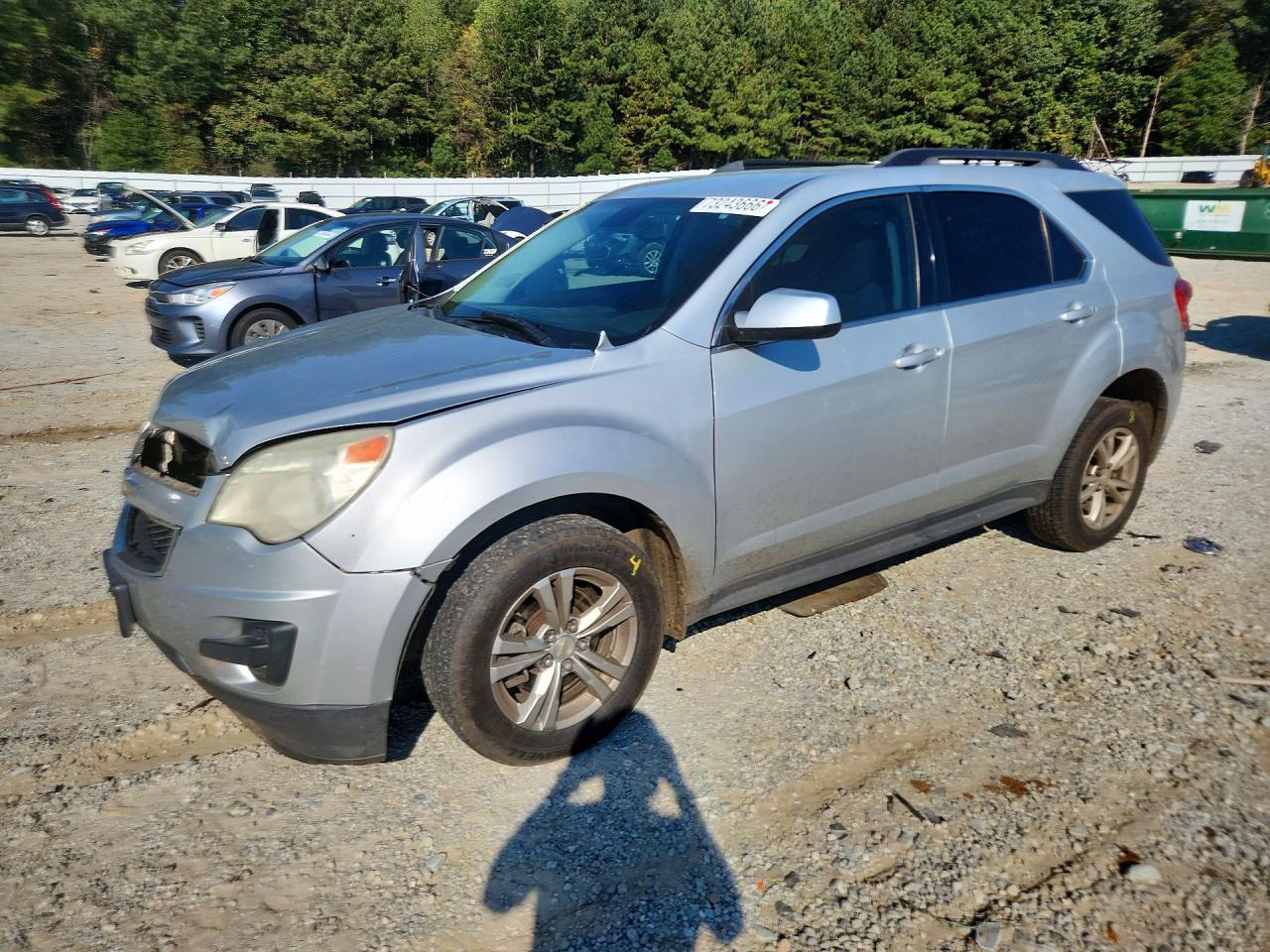 2012 CHEVROLET EQUINOX 1LT — Front 3/4