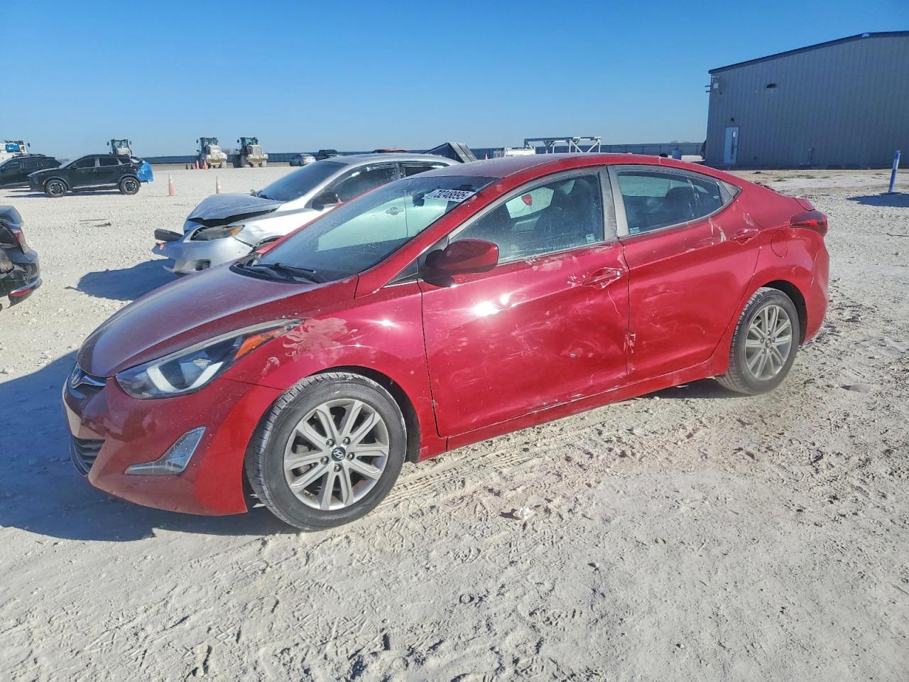 2015 HYUNDAI ELANTRA GLS(Middle) — Front 3/4