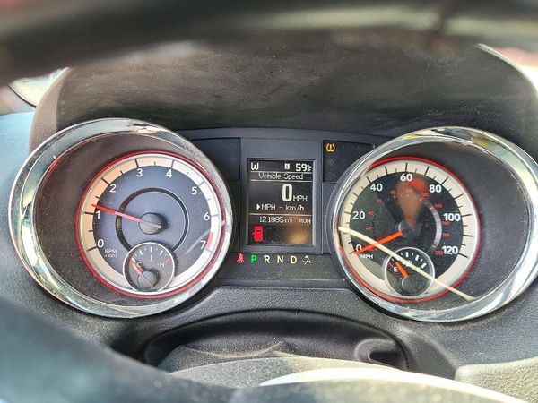 2019 DODGE GRAND CARAVAN GT — ODOM