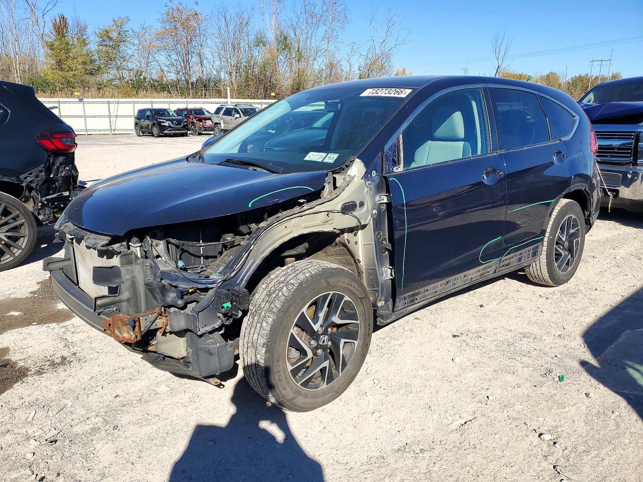 2016 HONDA CRV SE — Front 3/4