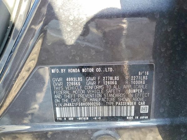2017 ACURA RLX Technology Package
