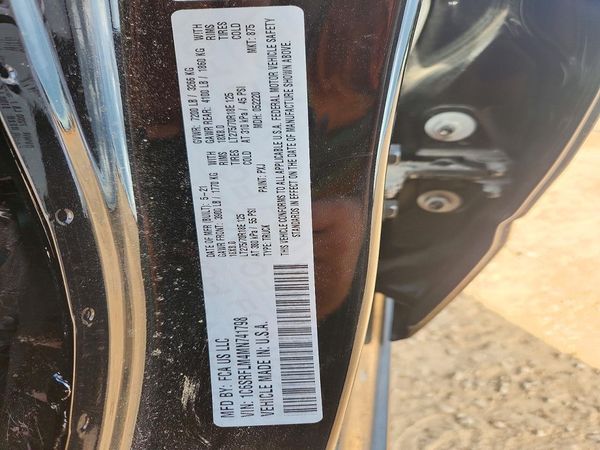 2021 RAM 1500 Rebel — VINS