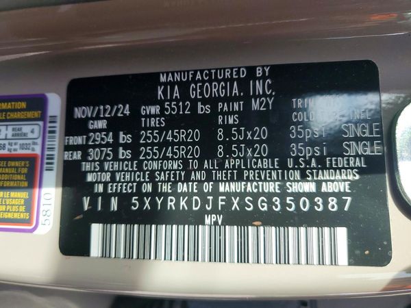 2025 KIA SORENTO