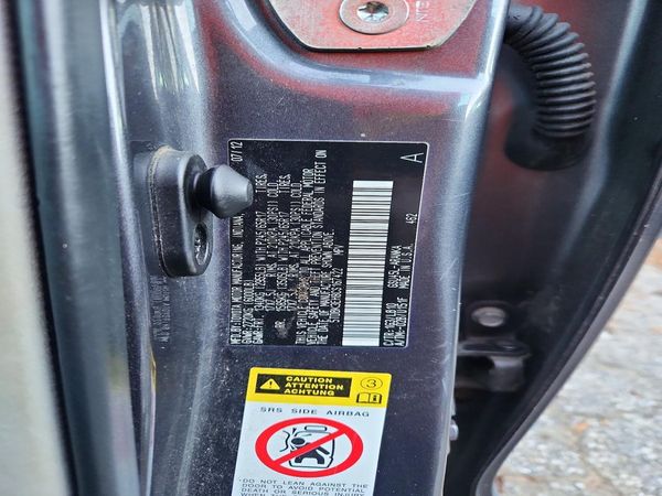 2012 TOYOTA HIGHLANDER Base/Hybrid — VINS