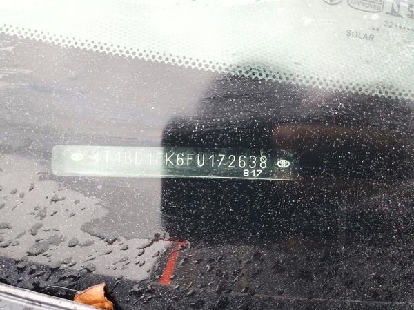 2015 TOYOTA CAMRY SOLA Hybrid — VINP