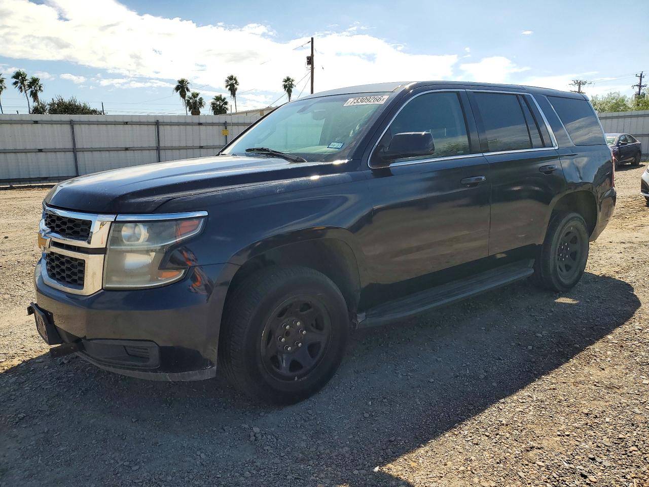 2018 CHEVROLET TAHOE Police Vehicle — Front 3/4