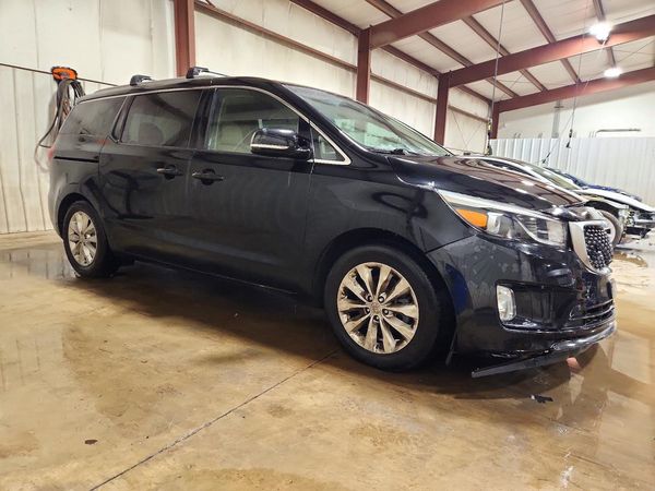 2015 KIA SEDONA GLS - Middle level — Passenger 3/4