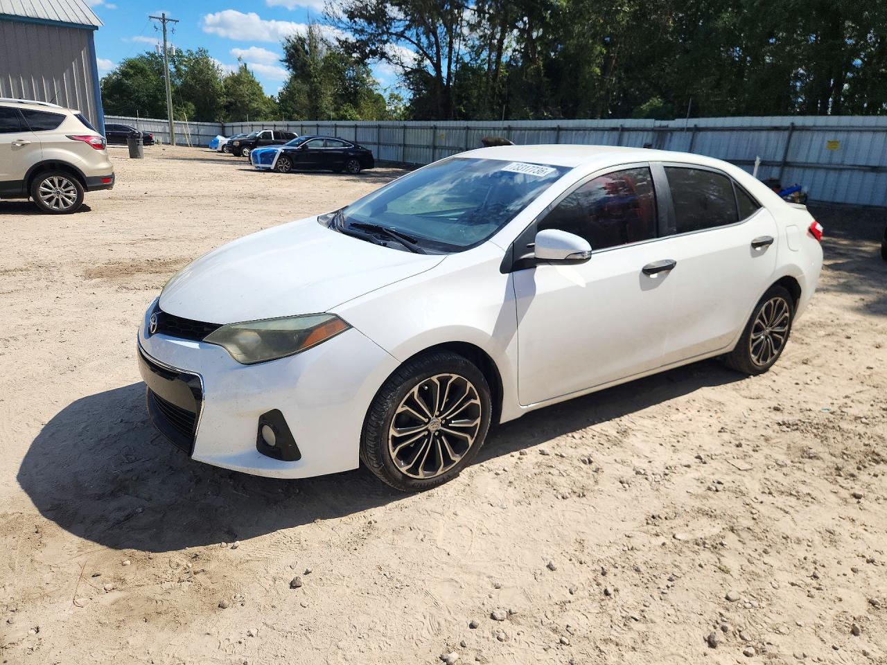 2015 TOYOTA COROLLA L/LE — Front 3/4